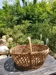 Panier ancien en osier 