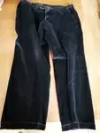 Pantalon noir velour T44