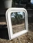 Petit miroir ancien piqué
