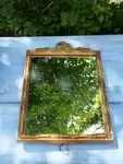 Petit miroir coiffeuse 1900