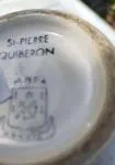 Petit vase faïencerie de Quiberon 