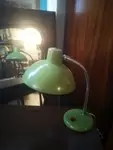 Petite lampe vintage verte