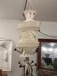 Plafonnier au crochet 70's