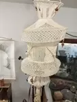 Plafonnier au crochet 70's