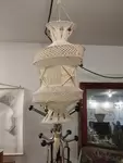 Plafonnier au crochet 70's