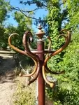 Porte manteaux perroquet début XXe 