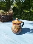 Pot à lait en terre cuite à glaçure