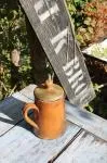 Pot à lait grès émaillé