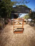 Présentoir en bois
