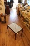 Table basse art déco miroir