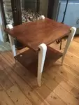 Table basse avec étagère porte revues