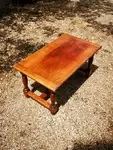 Table basse bois 60s