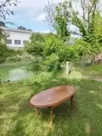 Table basse ovale 