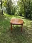 Table basse ovale 