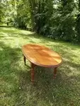 Table basse ovale 