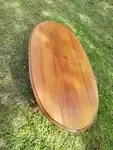Table basse ovale 