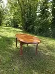 Table basse ovale 