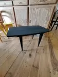 Table basse pieds compas 70s