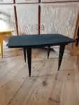 Table basse pieds compas 70s