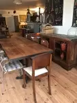 table bois et métal