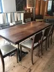 table bois et métal
