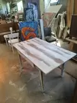 Table bois XXe 