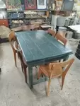 Table de ferme verte