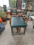 Table de ferme verte