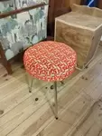Tabouret 60s 70s relooké