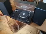 Tourne disque vintage années 70 