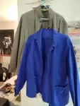 Veste De Travail Bleu De Travail Vintage