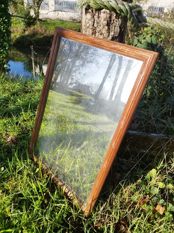 Miroir ancien années 30 40 