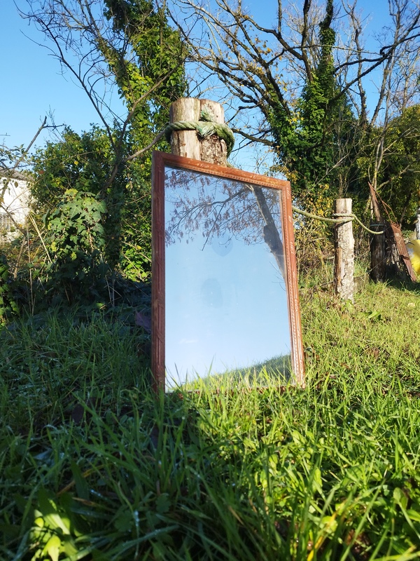 Miroir ancien années 30 40 