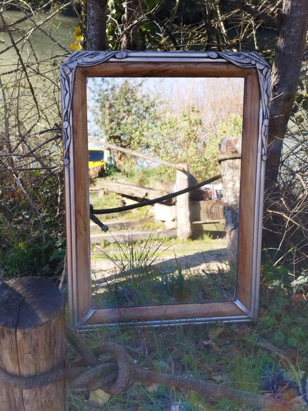 Miroir art déco miroiterie Broquard Bordeaux