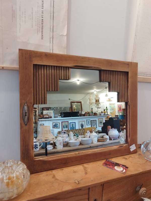 Miroir made in MN art déco