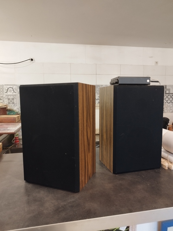 Paire d'enceintes 70's 80's Danemark