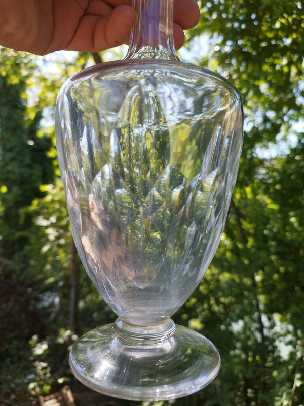 Paire de carrafes Baccarat