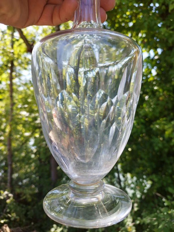 Paire de carrafes Baccarat