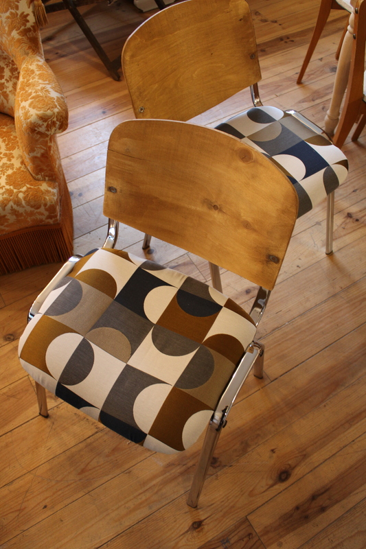 Paire de chaises de bureau