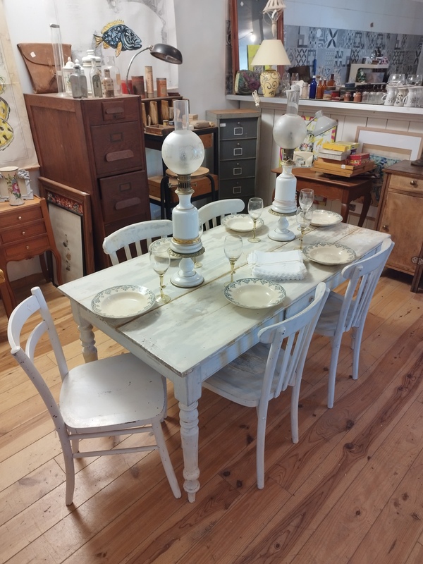 Paire de lampes à pétrole XIXe