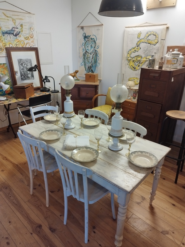 Paire de lampes à pétrole XIXe