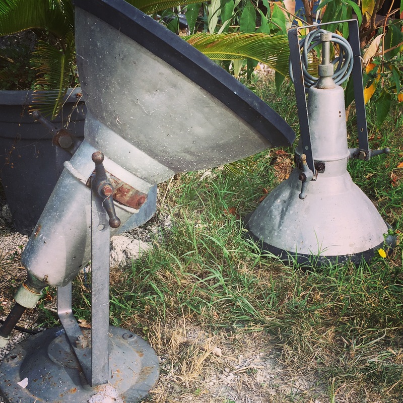 Paire de projecteur en alu