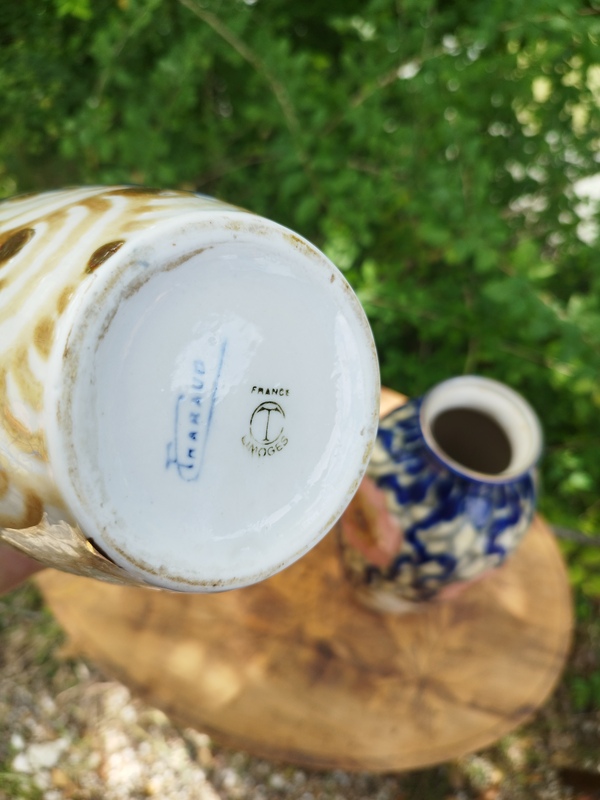 Paire de vases art déco Camille Tharaud 