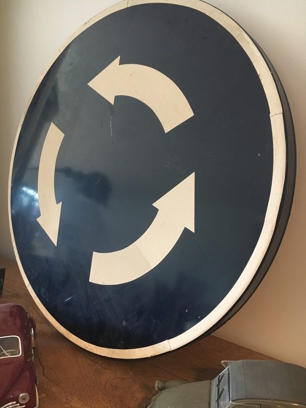 Panneau émaillé 1966