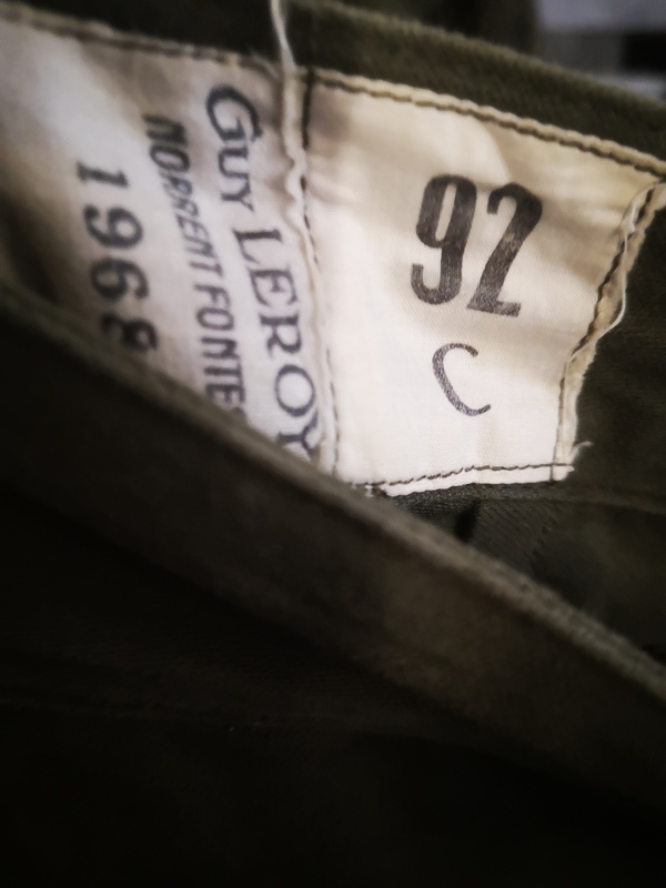 Pantalon cargo années 60 