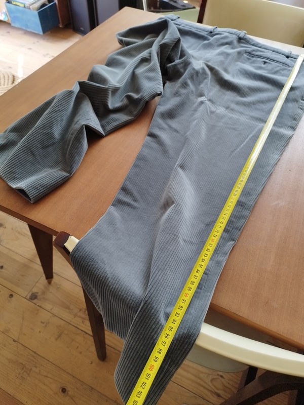 Pantalon velours taille 56 vintage fripe