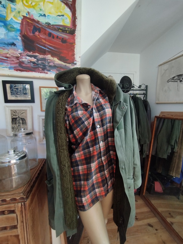 Parka armée doublée 96L