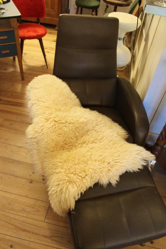 Peau de mouton années 60 70 