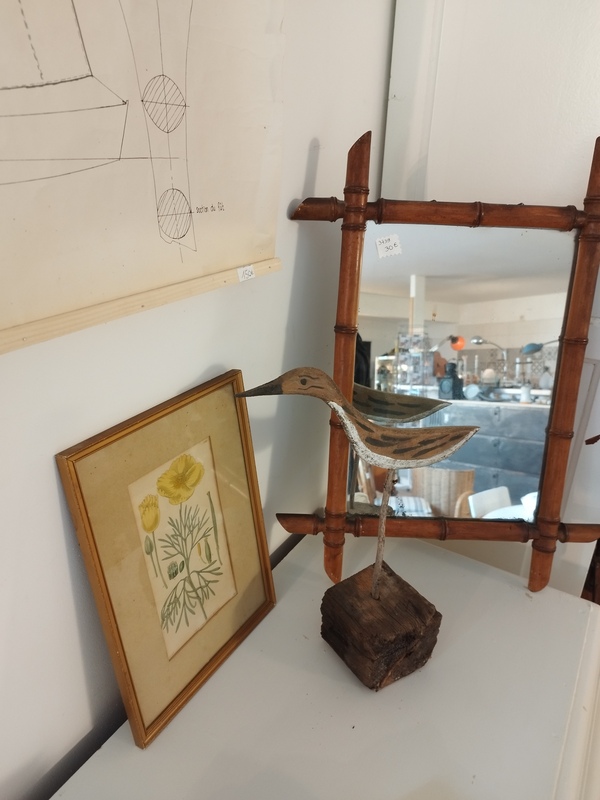 Petit cadre doré ancien