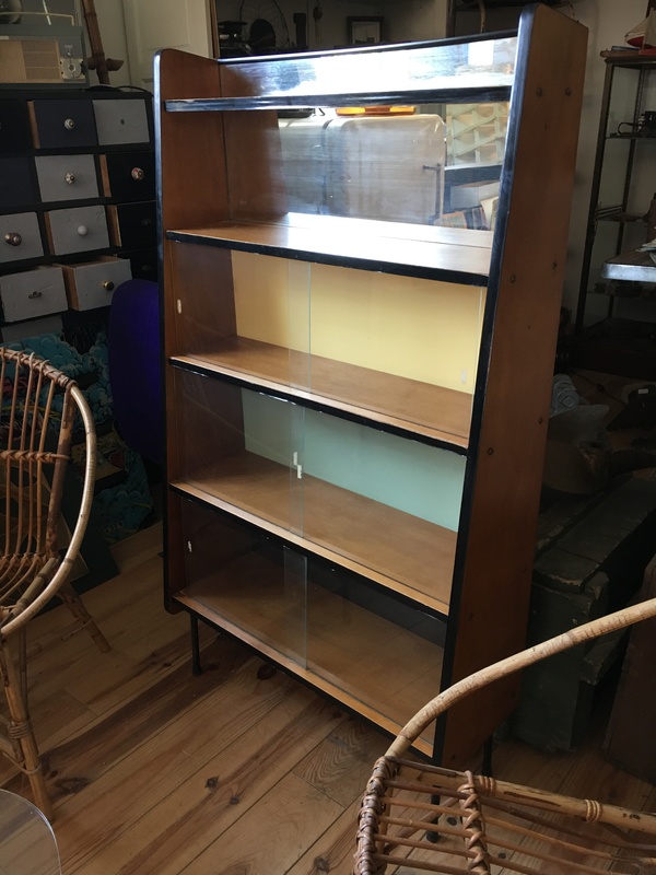 Petite vitrine vintage années 60 